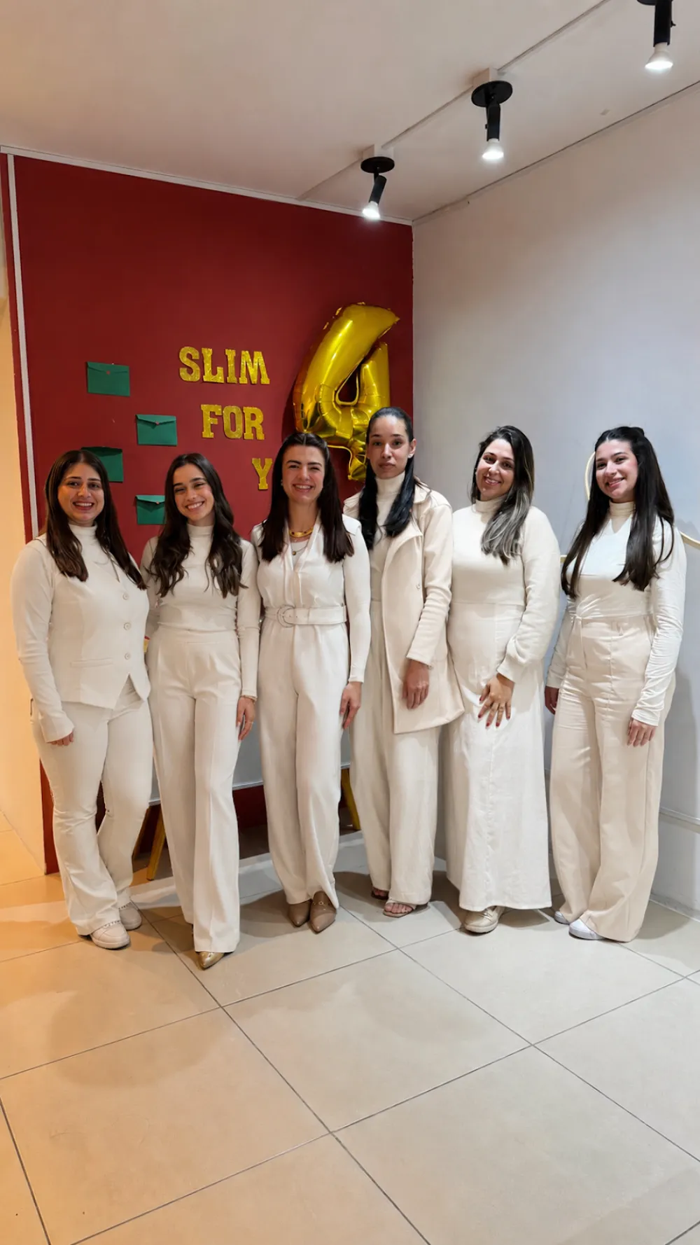 Equipe da SLIM BEAUTÈ na clínica em São Paulo